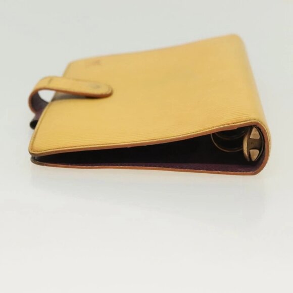 LOUIS VUITTON Epi Agenda MM Day Planner Cover Yellow R20049 LV Auth 136711 - Picture 8 of 16